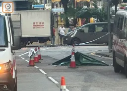 葵涌男子墮樓倒臥馬路　當場死亡原因待查